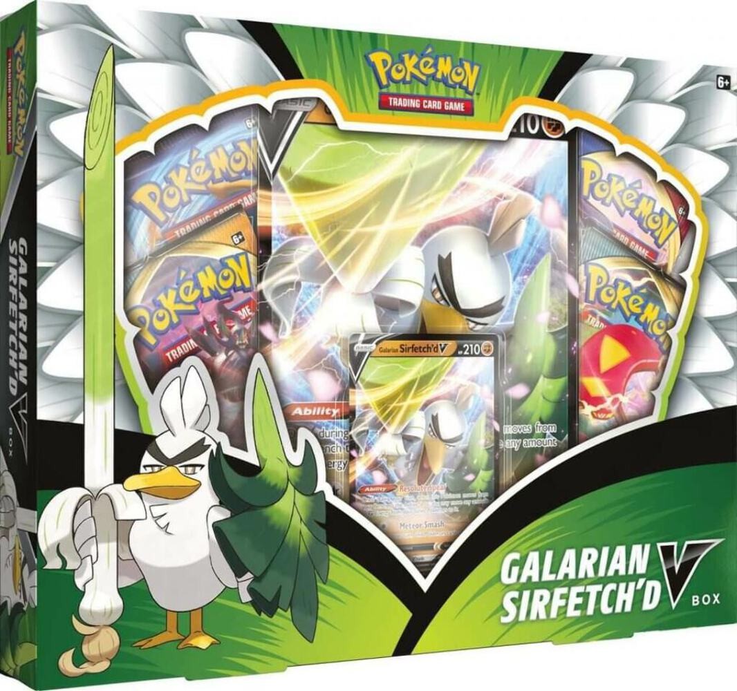 Pokémon Galarian Sirfetch'd V Box