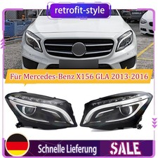 Links+Rechts Scheinwerfer F&uuml;r Mercedes X156 GLA45 GLA200 GLA220 GLA250 2013-2016