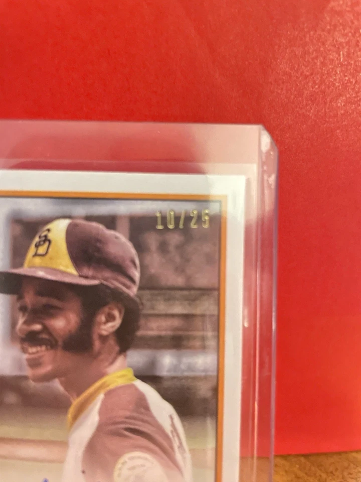 2023 Topps Archives Doubleheaders Dual Auto Dave Winfield/Ozzie Smith /25  - Image 3 of 4