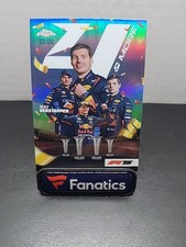 2025 Topps Chrome F1  4 And More Error Card Max Verstappen Refractor #4N-1
