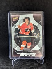 Bobby Clarke Philadelphia Flyers Mahogany 62/75 2024-25 UD Engrained Icons #93