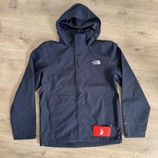 The North Face Resolve DryVent Herren Small Navy wasserdichte Kapuzenjacke