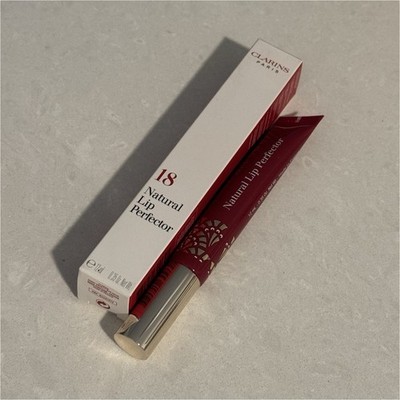 Clarins Natural Lip Perfector Lip Gloss Shade 18 Liquid 0.35 fl oz