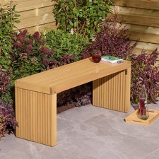 Image of Rowlinson Kyoto 2 Seat Hardwood Bench