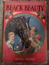 Black Beauty Anna Sewell Companion Series Akron OH 1916 (?) Saalfield Williams