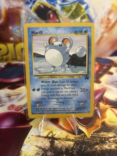 MARILL - 29 - Black Star Promo - Pokemon Card - PSA 8 ID:61694676