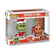 GW5790 El Grinch (Aniversario) ¡POP! Books Figuras Vinilo Pack de 2 Grin Nuevo y EMBALAJE ORIGINAL