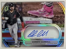 2025 Topps Tribute To The Cleats Autograph Corbin Carroll Diamondbacks #63/99
