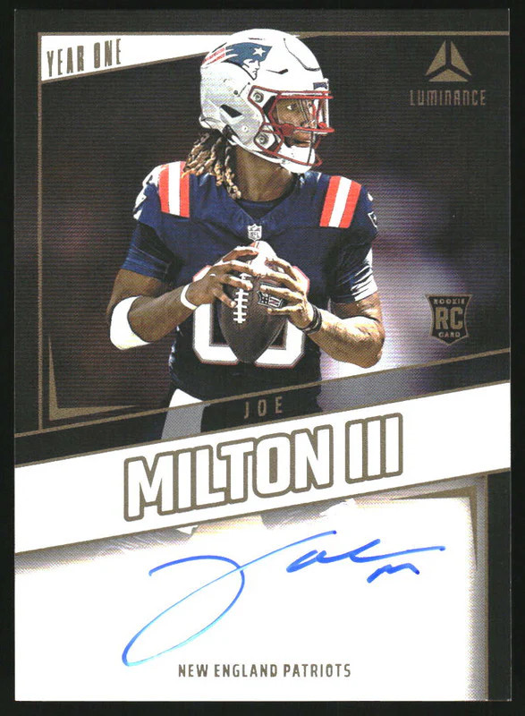 2024 Luminance Year One Signatures RPS #YOS-JMN Joe Milton III Autograph Auto