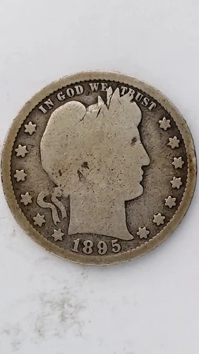 1895 United States Barber Head Quarter (#2)