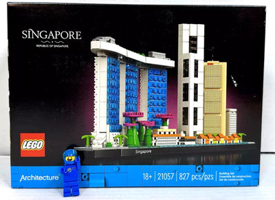LEGO (21057) Architecture: Singapore New Sealed Retired - Building Skyline 
