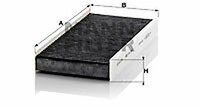 Mann-Filter CUK 3847 Filter, Innenraumluft FüR CitroËN, Fiat, Peugeot, Toyota