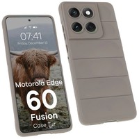 Bizon Case Tur Motorola Edge 60 / 60 Fusion Hellgrau