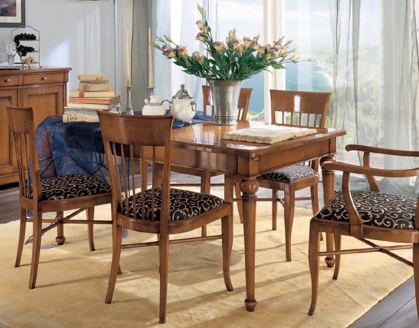 MöBel Einrichtung Gruppe Tisch + 4 Stuhl Set 5Tlg. Esstisch Garnitur Esszimmer-image