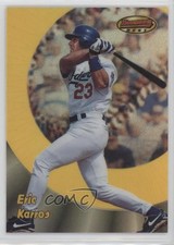 1998 Bowman's Best Refractor 304/400 Eric Karros #58 6m1