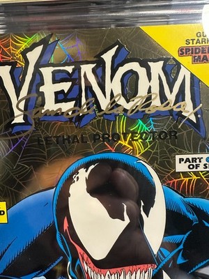 Venom Lethal Protector #1 CGC 9.4 Gold Edition Signed in gold by