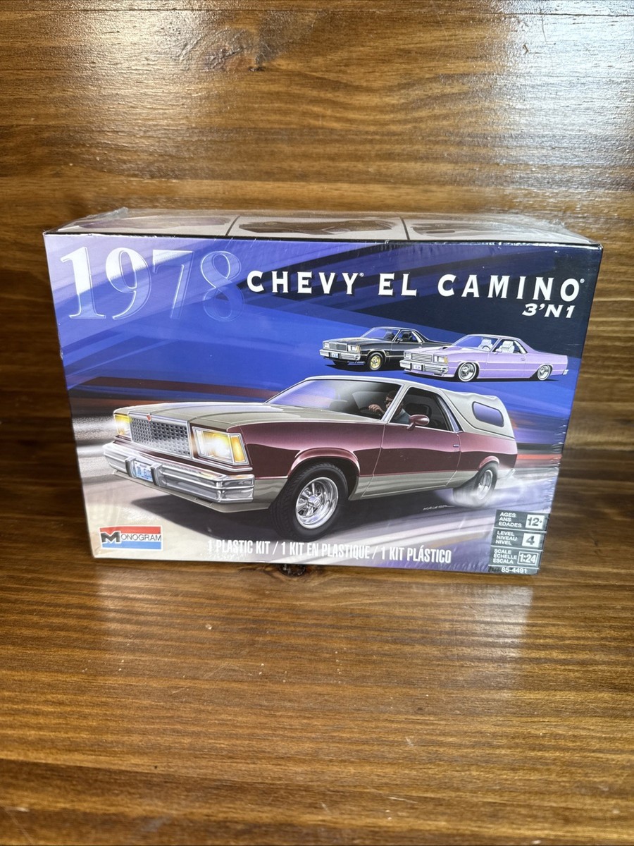 Monogram 1978 Chevy El Camino 3'N 1 Plastic Model Kit New | eBay