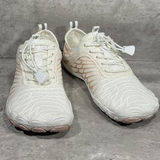 Hike Footwear Lorax Pro Barefoot Sneakers Shoes White  Peach Women's Size 6