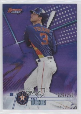 2018 Bowman's Best Top Prospects Purple Refractor 226/250 Kyle Tucker #TP-3 00kj