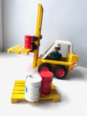 Spielmobiler Folk Lift Truck und Zubehör