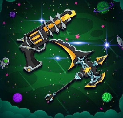 Hallowscythe Set Godly MM2 Murder Mystery 2    (SAME DAY DELIVERY)  