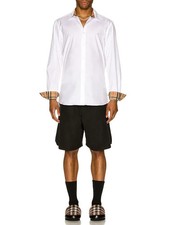 Authentic NEW BURBERRY Mens White TB SHERWOOD...