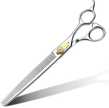 Gimars Professional Dog Grooming Scissors 8 Inch 26 Teeth Heavy Duty 440C NEW