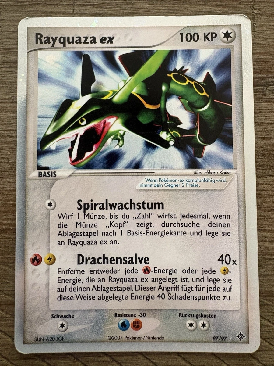 Rayquaza ex Pokémon TCG Cards for sale | eBay