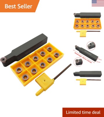 Carbide Milling Inserts with Tool Holder - Durable, Wear-Resistant, Long-Lasting