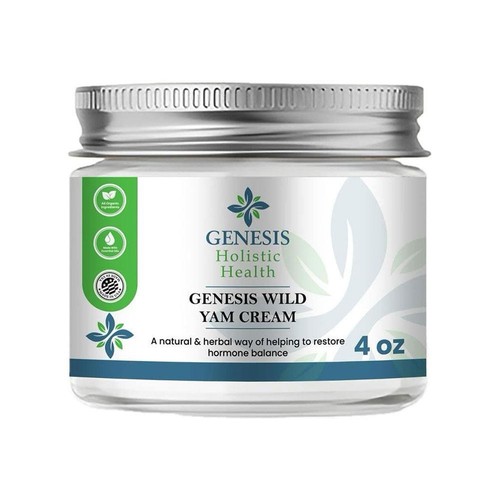 Genesis Wild Yam Hormone Cream 4 D9T9 D5T6 F9K9