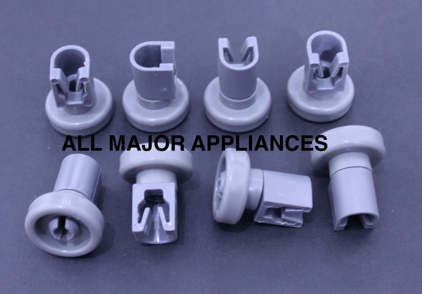 DISHLEX DISHWASHER DX103WK, DX103SK WHEELS (8PCS) D/GREY TOP 50286967