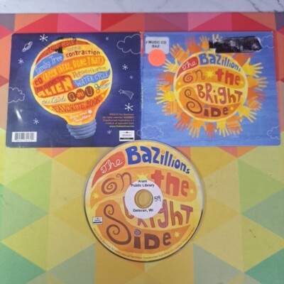 THE BAZILLIONS - On The Bright Side - CD - PRE-PLAYED, LIBRARY