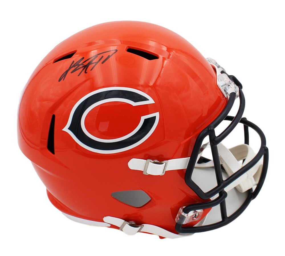 Keenan Allen Autographed Signed Chicago Bears Speed Full Size Alternate Orange NFL Helmet 