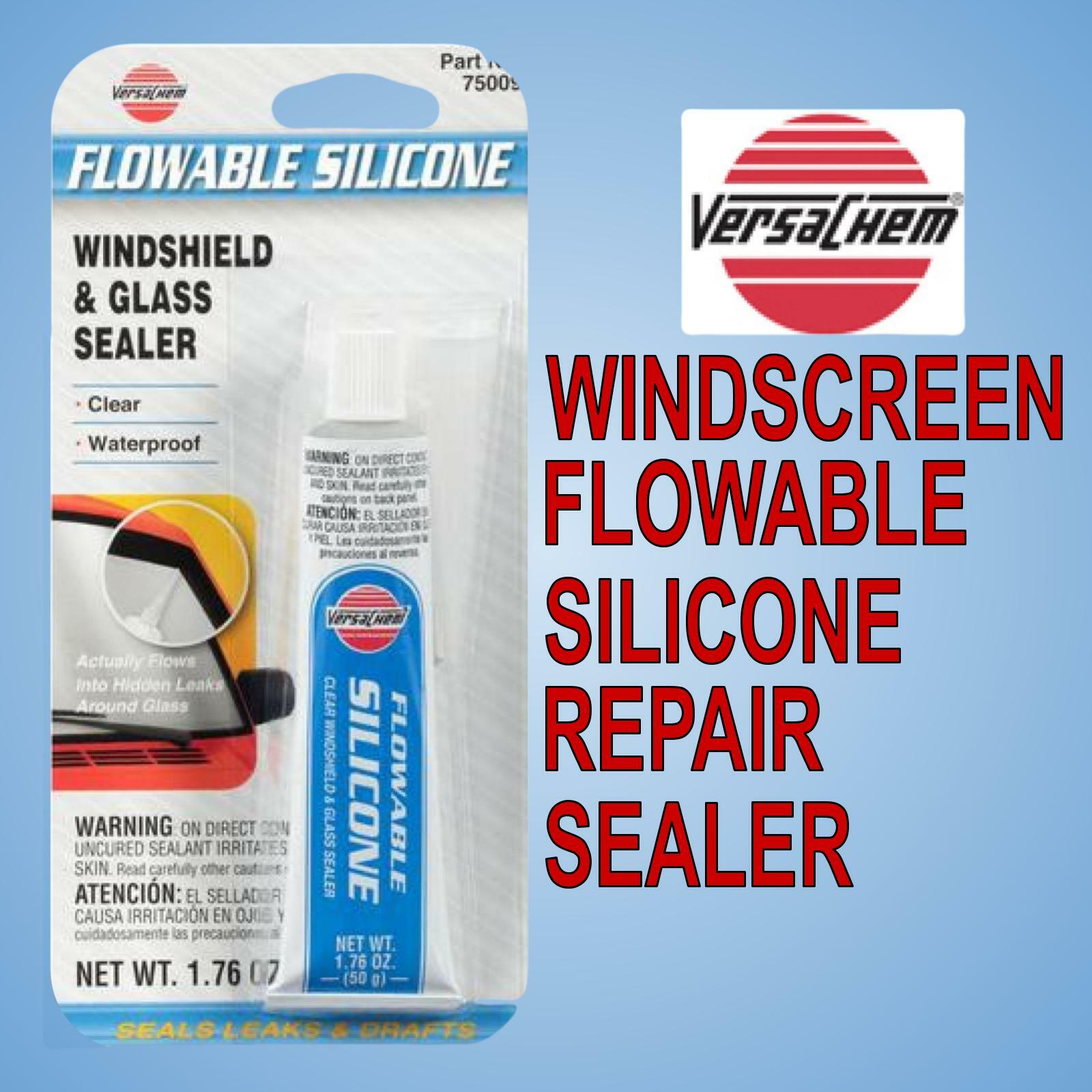 Car Window Sealer Sealant Flowable Silicone Clear 75009 Versachem 50g