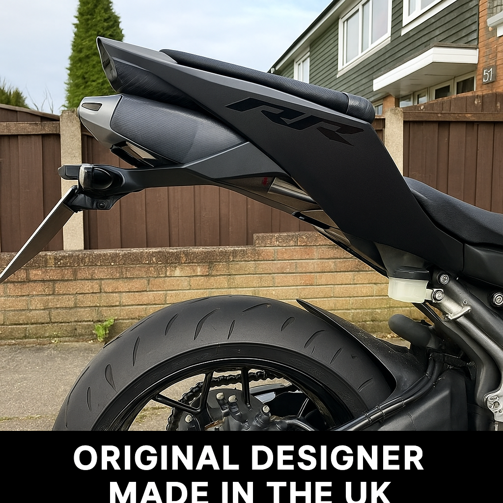 JLG Honda CBR600RR 2024 2025 Tail Tidy 3D Printed ABS Number Plate