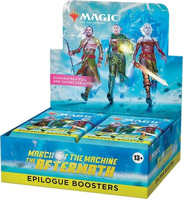 MtG: March of the Machine - Aftermath Booster Box | eBay MtG: March of the Machine - Aftermath Booster Box | eBay