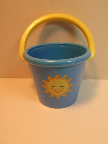 American Girl Doll Bitty Baby 1996 Beach Set Blue Sunshine Sand Bucket ONLY