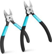 DURATECH 5-Inch and 6-Inch Professional Flush Cutters, Wire Cutters Heavy Duty