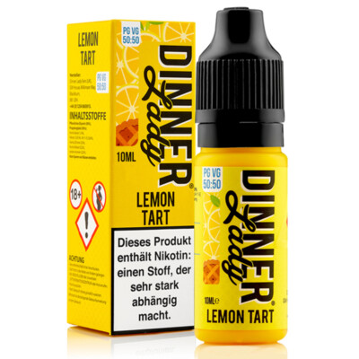 Lemon Tart Original Serie 50/50 10ml Liquids by Dinner Lady E-Zigarette