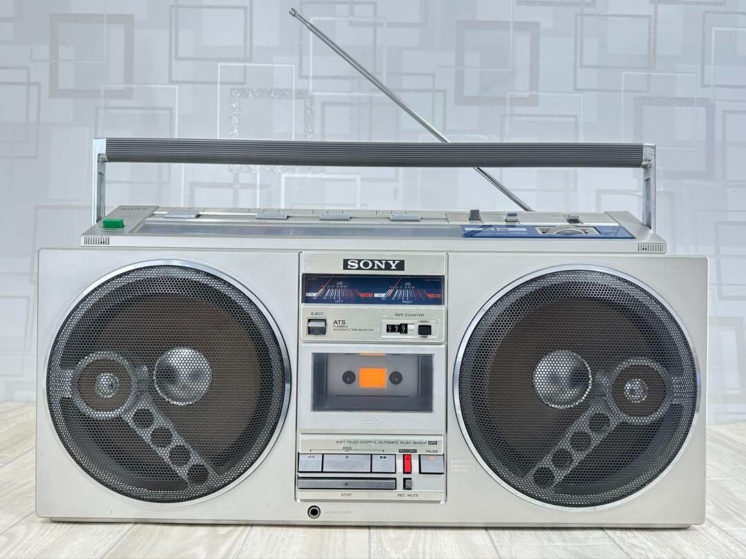SONY CFS-77 ラジカセ 昭和 レトロ 大型ラジカセ ソニー SONY CFS-77 ラジカセ 昭和 レトロ 大型ラジカセ ソニー - メルカリ
