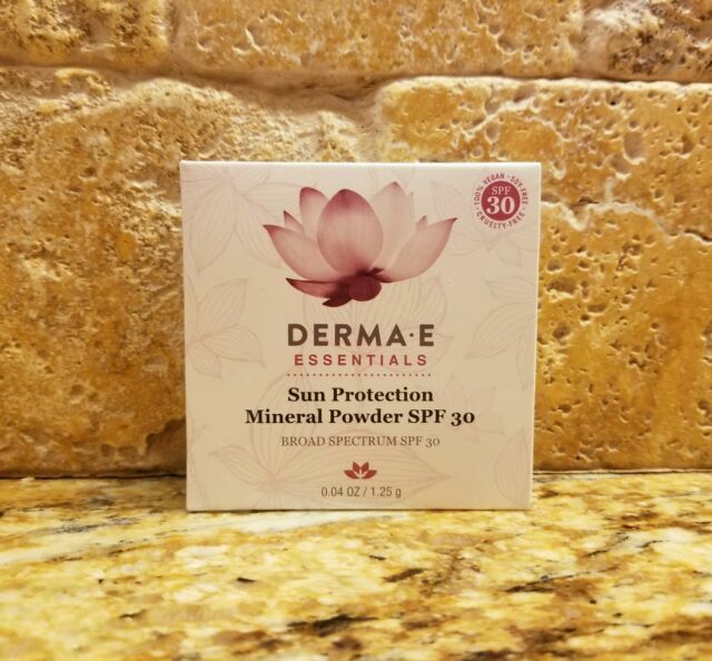 derma e essentials sun protection mineral powder spf 30