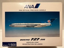 ANA Official NH50012 - 1/500 ANA Boeing 727-200 Mohican Look Reg. JA8355 - NEUF