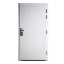 36" Security Steel Door with Frame and Easy Installation Hardware