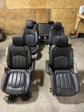2013-2017 Buick Enclave Seats Oem Complete Set Black Leather Power