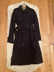 KENSINGTON Schwarz Trenchcoat Gr. Uk 04 -40% | eBay