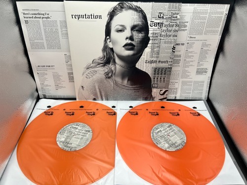 Taylor Swift Reputation Orange FYE Exclusive Vinyl No Hype Sticker - Picture 2 of 8