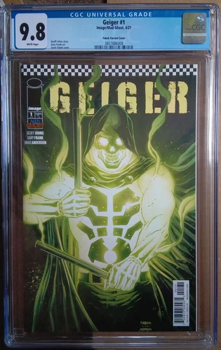 cgc 9.8 Geiger #1 Jason Fabok Variant