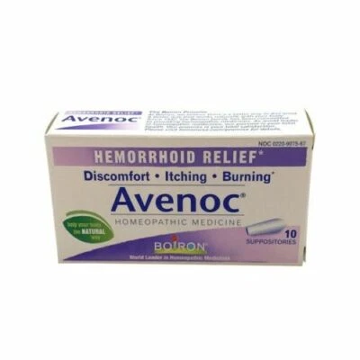 Boiron Avenoc Hemorrhoid Suppository 10pcs Original UK Stock!