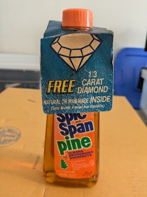Vintage 1980s- Spic and Span Pine  Diamond Jubilee! Free Inside - Ultra Rare