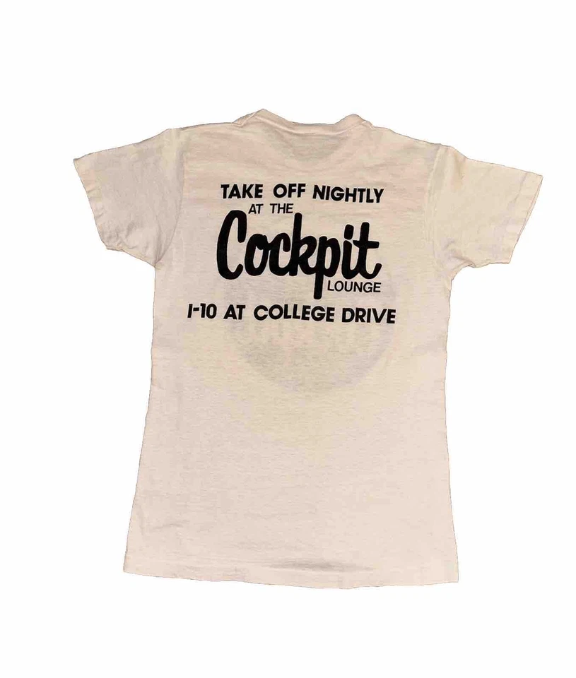 Vintage 70’s The Cockpit Lounge T-Shirt - Image 2 of 4
